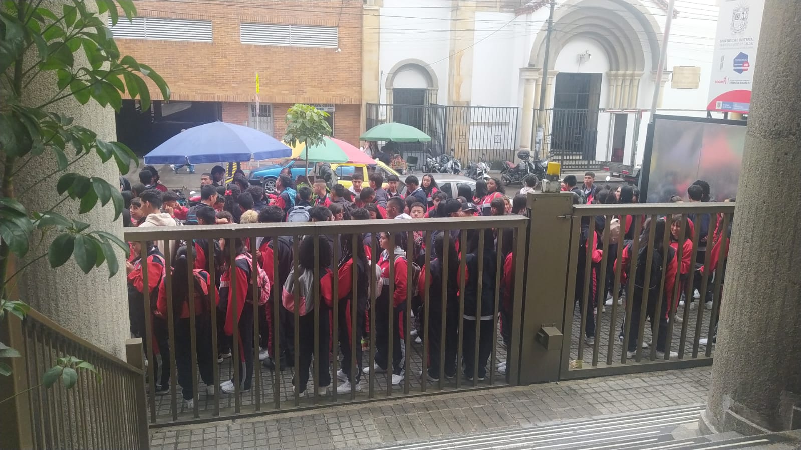 Llegada estudiantes Colegio Vida Nueva Soacha