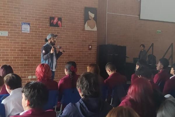 CHARLA COLEGIO JAIME HERNANDO GARZÓN